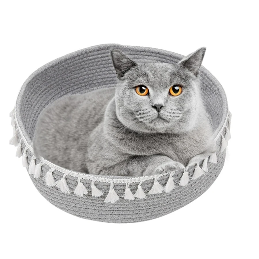 New Style Pet Dog Cat Bed Round Cat Scratching Cat Sleeping Bed House Cat Scratcher Bed for Small Dogs for Cats Kitten Nest
New Style Pet Dog Cat Bed Round Cat Scratching Cat Sleeping Bed House Cat Scratcher Bed for Small Dogs for Cats Kitten Nest