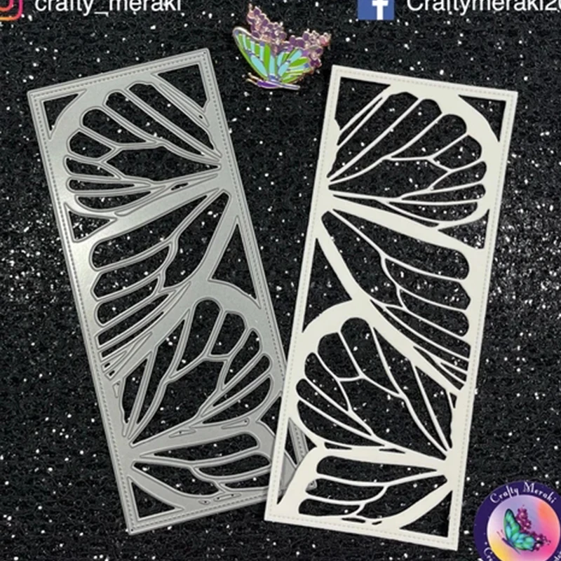 2021 New Arrival Butterfly Wings Rectangle Metal Cutting Dies Craft Scrapbooking Knife Mould Blade Punch Stencils Dies Cut Model
2021 New Arrival Butterfly Wings Rectangle Metal Cutting Dies Craft Scrapbooking Knife Mould Blade Punch Stencils Dies Cut Model