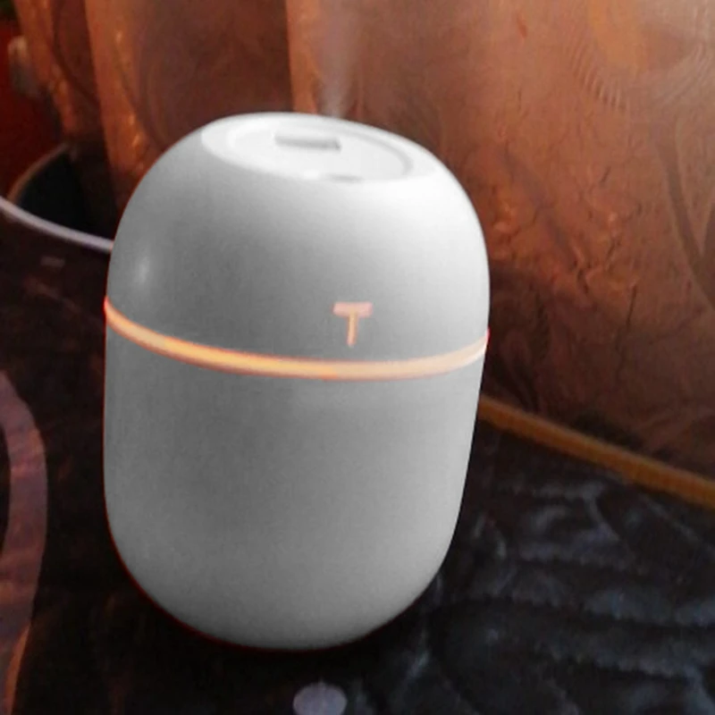 Ultrasonic Mini Air Humidifier Aroma Essential Oil Diffuser Portable Humidifier for Home Car USB with LED Night Lamp
Ultrasonic Mini Air Humidifier Aroma Essential Oil Diffuser Portable Humidifier for Home Car USB with LED Night Lamp