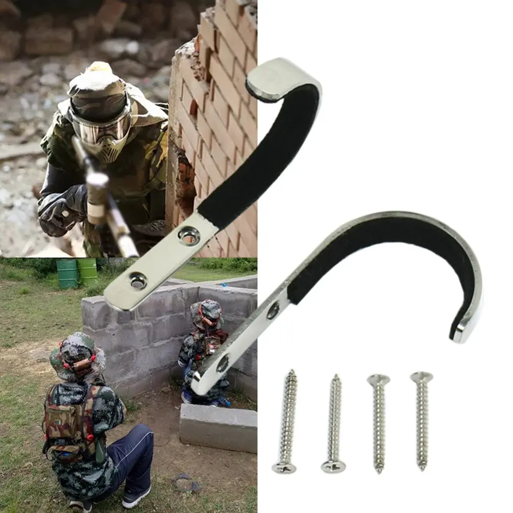 1 Pair Gun Wall Mount Storage Rack J-Hook Rifle Shot gun Hangers Set Anti-Scratch New Stainless steel gun rack
1 Pair Gun Wall Mount Storage Rack J-Hook Rifle Shot gun Hangers Set Anti-Scratch New Stainless steel gun rack