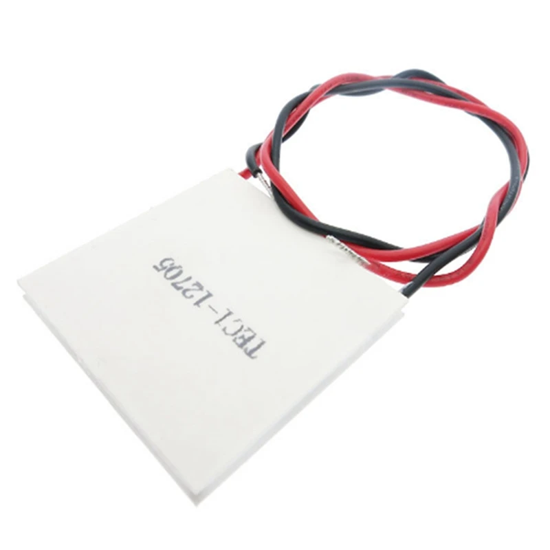 TEC1-12705 Thermoelectric Cooler Peltier 40X40mm TEC12705 Peltier Elements Module for Cooler Radiator
TEC1-12705 Thermoelectric Cooler Peltier 40X40mm TEC12705 Peltier Elements Module for Cooler Radiator