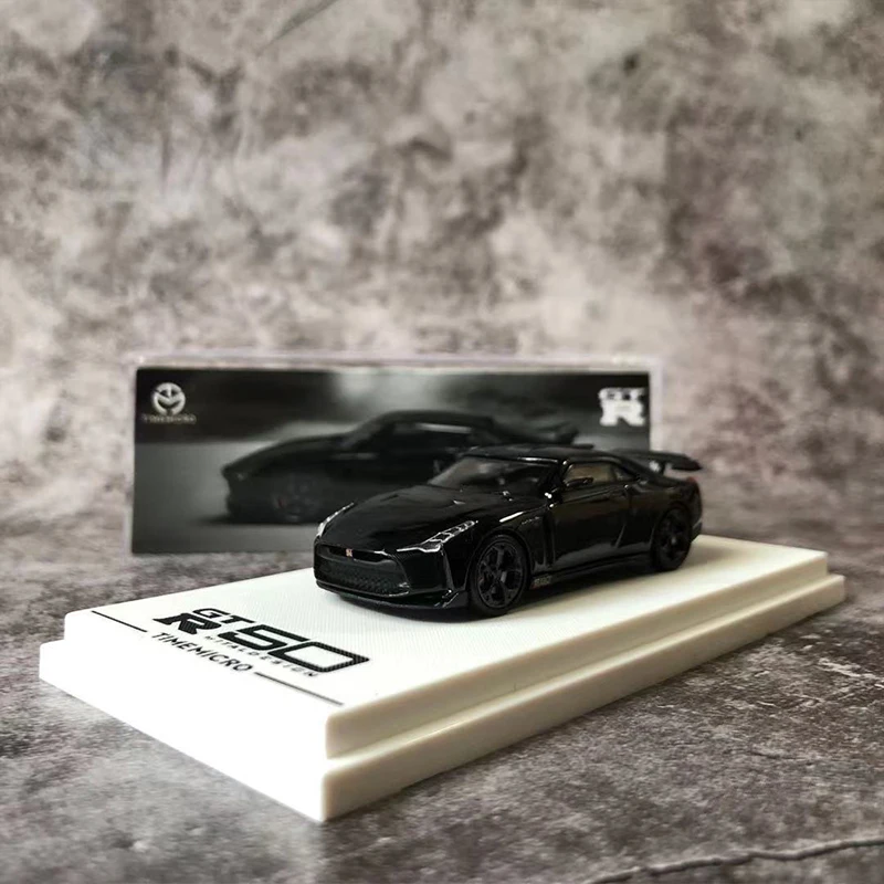 Time Micro 1/64 Model Car Nissan GTR 5.0 Alloy Vehicle Display Metal Dei-cast Collection - Black
Time Micro 1/64 Model Car Nissan GTR 5.0 Alloy Vehicle Display Metal Dei-cast Collection - Black