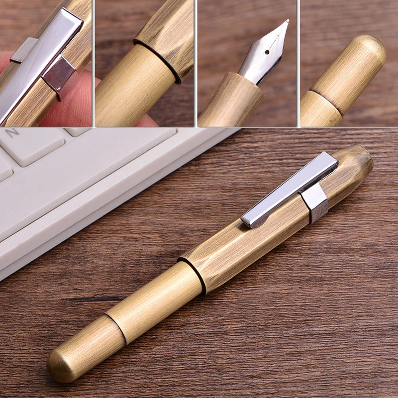 Vintage Pen Metal Students Gift Portable Retro for Office Business School Writing AS99
Vintage Pen Metal Students Gift Portable Retro for Office Business School Writing AS99