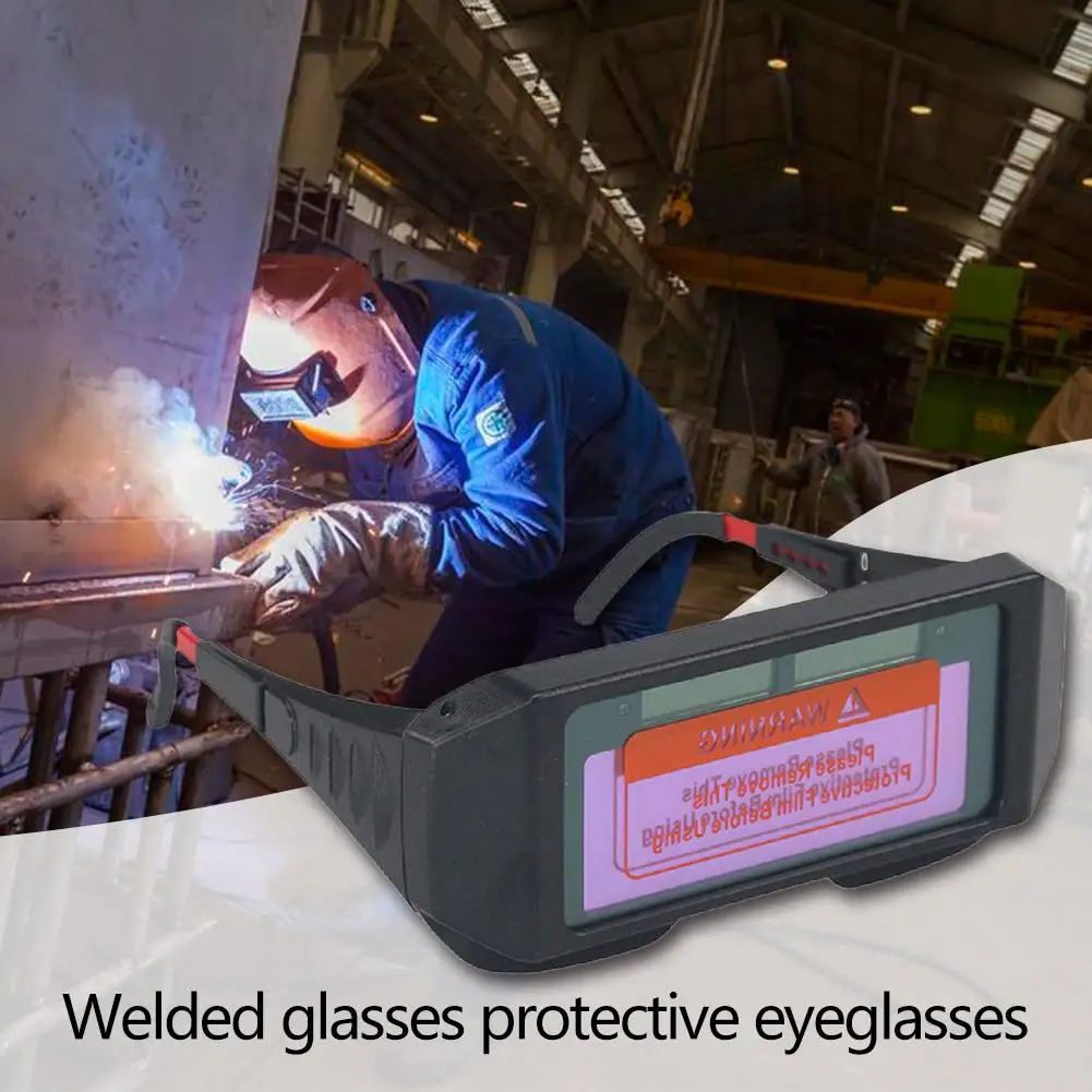 High-quality Welded Glasses Protection Goggles Automation Darkening Safety Lightweight Solar Energy Wear-resisting Welding Mask
High-quality Welded Glasses Protection Goggles Automation Darkening Safety Lightweight Solar Energy Wear-resisting Welding Mask