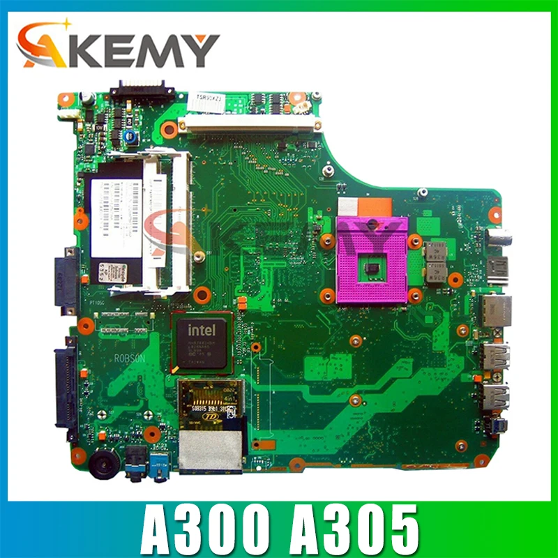 Материнская плата AKEMY для ноутбука TOSHIBA Satellite A300 A305, материнская плата V000125930 6050A2171501
Материнская плата AKEMY для ноутбука TOSHIBA Satellite A300 A305, материнская плата V000125930 6050A2171501