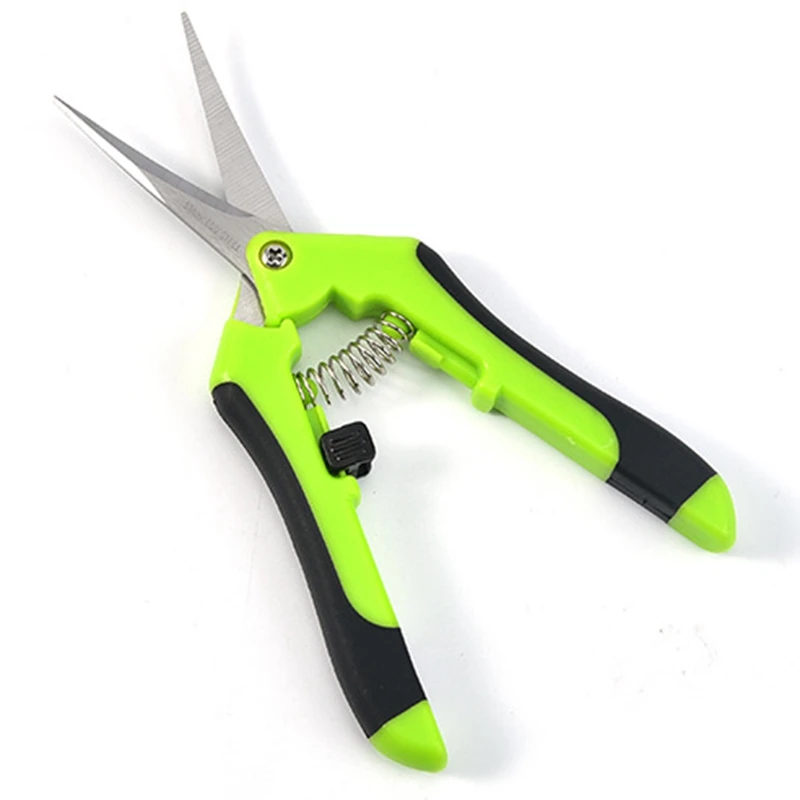 Garden Stainless Pruning Shears Fruit Picking Scissors Household Potted Trim Branches Small Gardening Tools
Garden Stainless Pruning Shears Fruit Picking Scissors Household Potted Trim Branches Small Gardening Tools