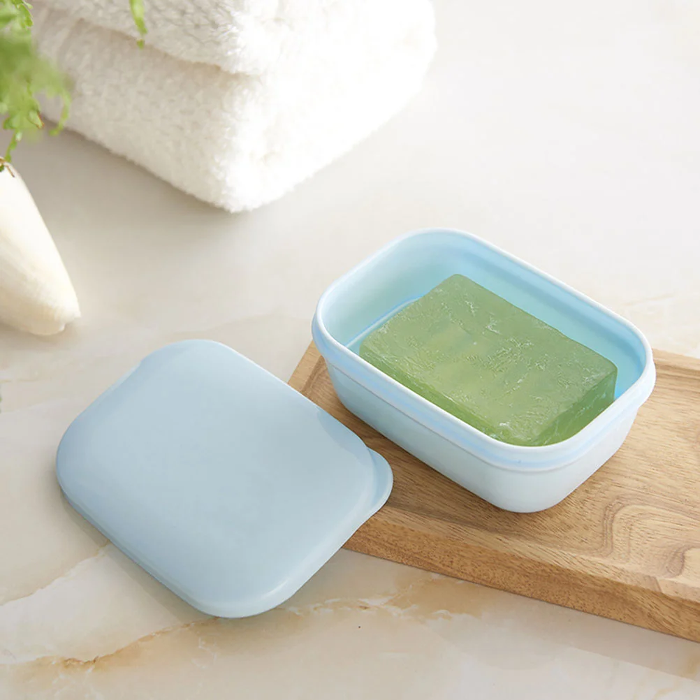 4pcs Soap Box Double Layer Soap Dish with Lid Soap Holder with Drain Soap Case Container for Bathroom and Kitchen Sinks (Random
4pcs Soap Box Double Layer Soap Dish with Lid Soap Holder with Drain Soap Case Container for Bathroom and Kitchen Sinks (Random