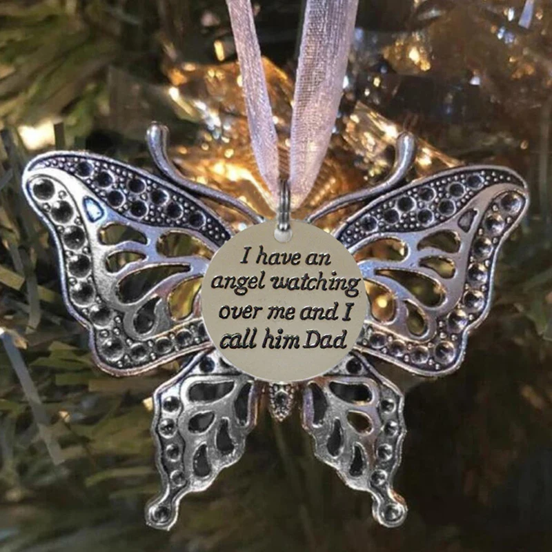 Heaven Christmas Memorial Butterfly Decoration Christmas Tree Pendant New DIY Art Home Decor Party Decoration 
Heaven Christmas Memorial Butterfly Decoration Christmas Tree Pendant New DIY Art Home Decor Party Decoration