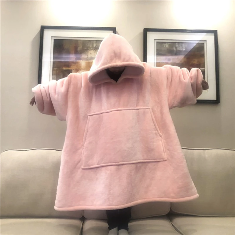 Winter Warm TV Blanket with Sleeves Big Pocket Fleece Family Sherpa Hoodies Oversized Flannel Soft Hooded Robe Blankets Pullover
Winter Warm TV Blanket with Sleeves Big Pocket Fleece Family Sherpa Hoodies Oversized Flannel Soft Hooded Robe Blankets Pullover