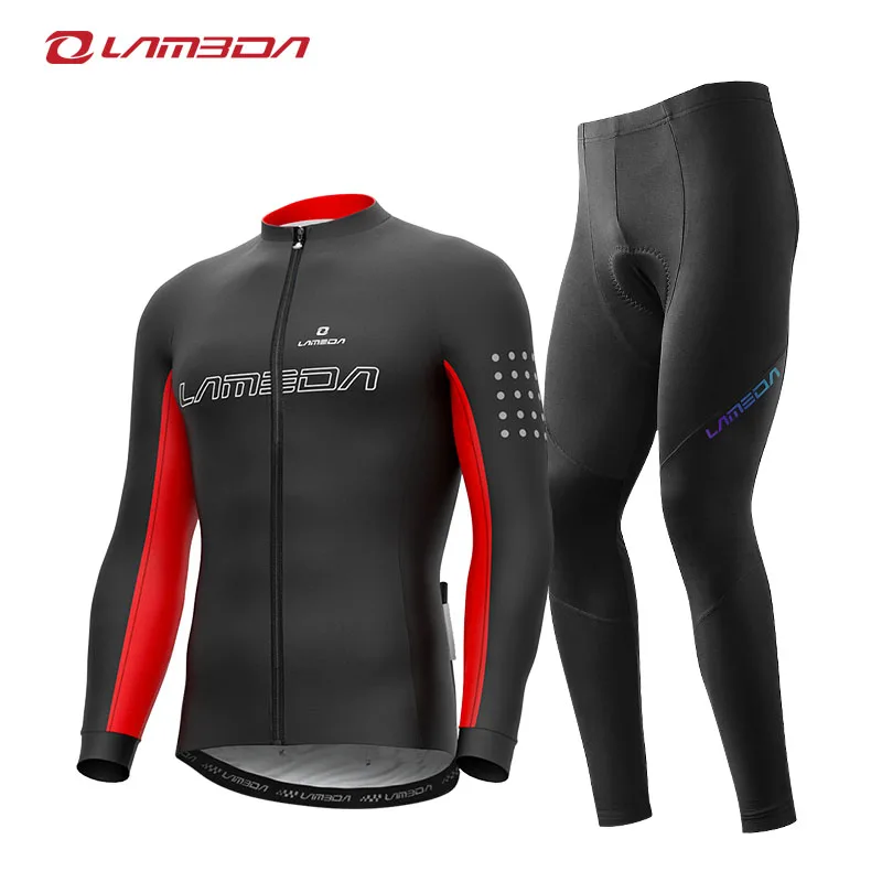 LAMBDA men's biking suit velvet warm long sleeve biking suit biking mountain bike breathable jacket autumn and winter
LAMBDA men's biking suit velvet warm long sleeve biking suit biking mountain bike breathable jacket autumn and winter