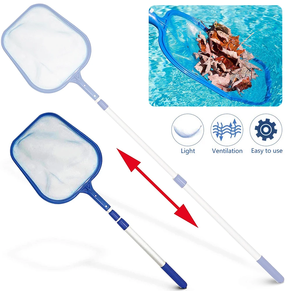 Standard Shallow Water Leaf Net Swimming Pool Cleaning Frame Mesh With Telescopic Pole For Pond Leaf Debris Skimmer Rake Mesh
Standard Shallow Water Leaf Net Swimming Pool Cleaning Frame Mesh With Telescopic Pole For Pond Leaf Debris Skimmer Rake Mesh