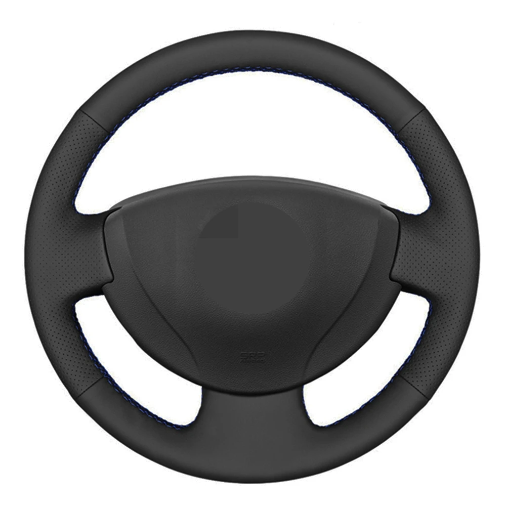 Car Steering Wheel Cover Black Genuine Leather For Renault Logan 1 Sandero Symbol Clio Twingo Lada Largus Nissan Almera G15
Car Steering Wheel Cover Black Genuine Leather For Renault Logan 1 Sandero Symbol Clio Twingo Lada Largus Nissan Almera G15