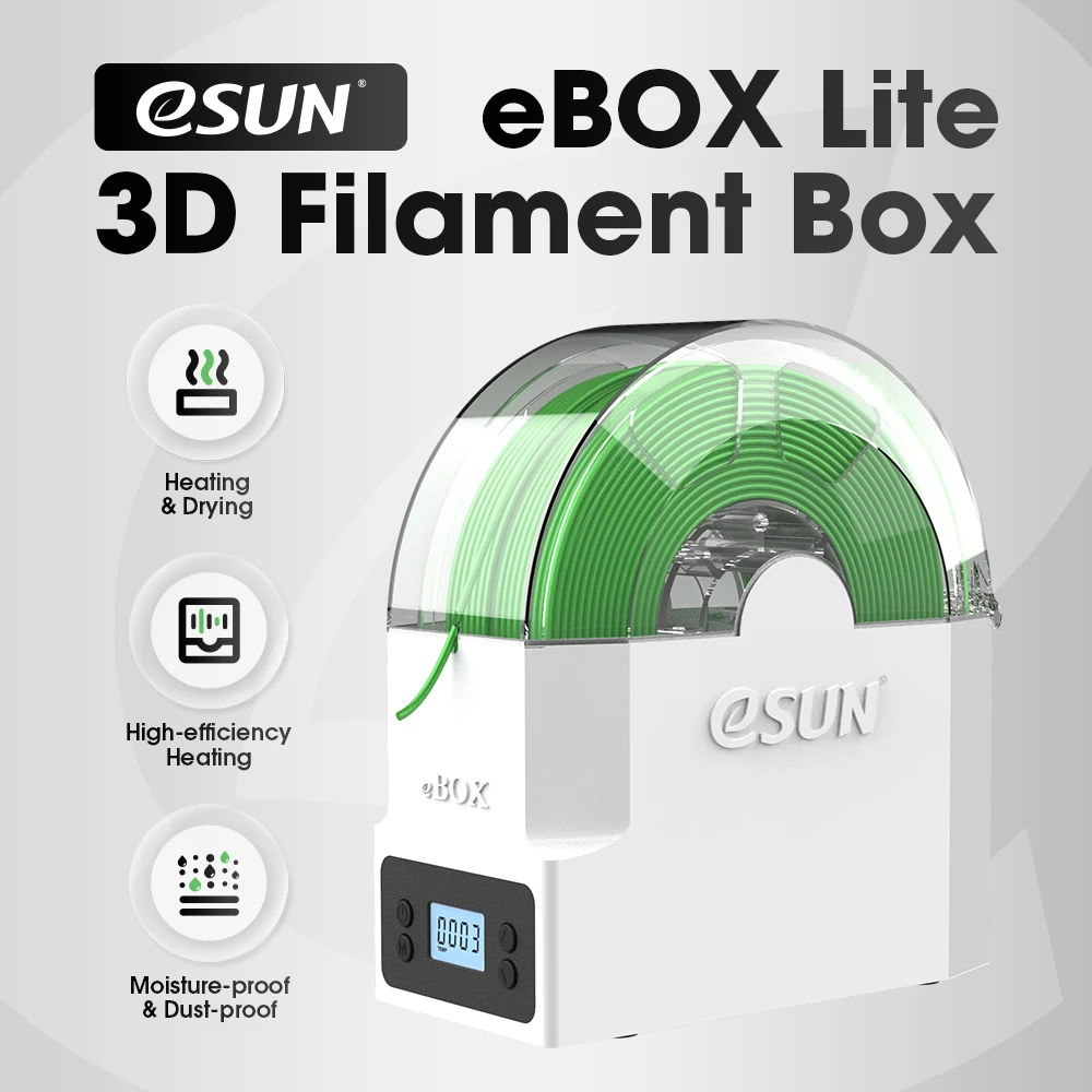 Сушилка для наполнителя eSUN eBOX Lite 3D коробка сушки нити контейнер хранения