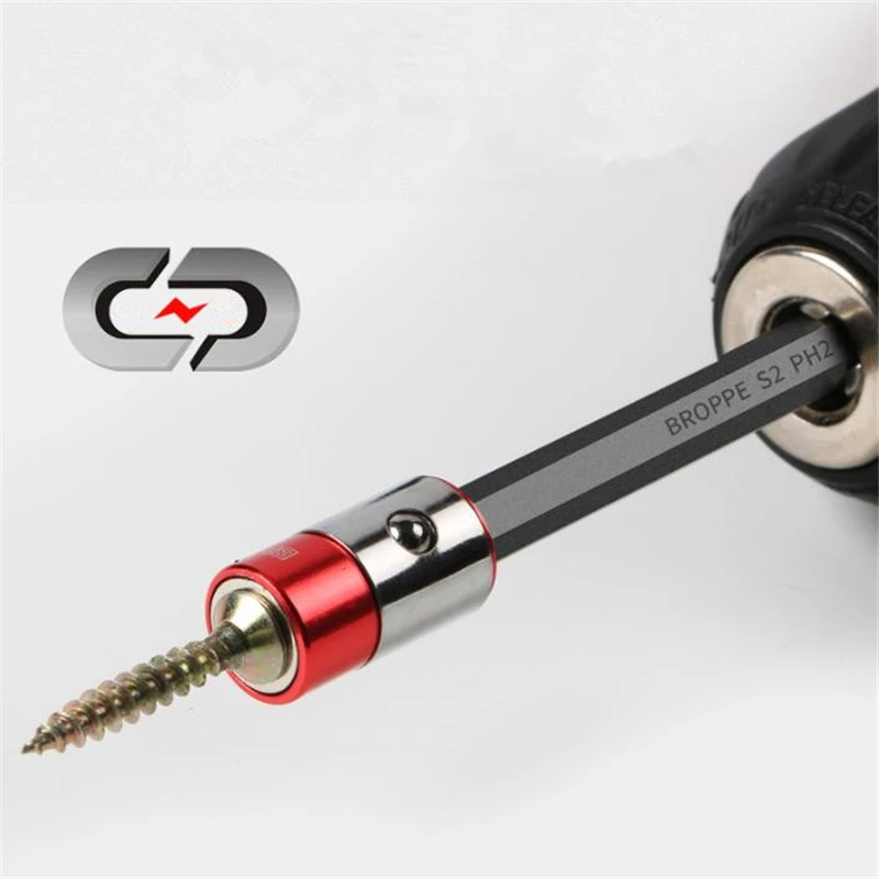 BROPPE 10+1 100mm PH2 S2 Alloy Steel Magnetic Double Head 1/4" Shank Electric Screwdriver Bit Set with Strong Magnetic Ring
BROPPE 10+1 100mm PH2 S2 Alloy Steel Magnetic Double Head 1/4" Shank Electric Screwdriver Bit Set with Strong Magnetic Ring