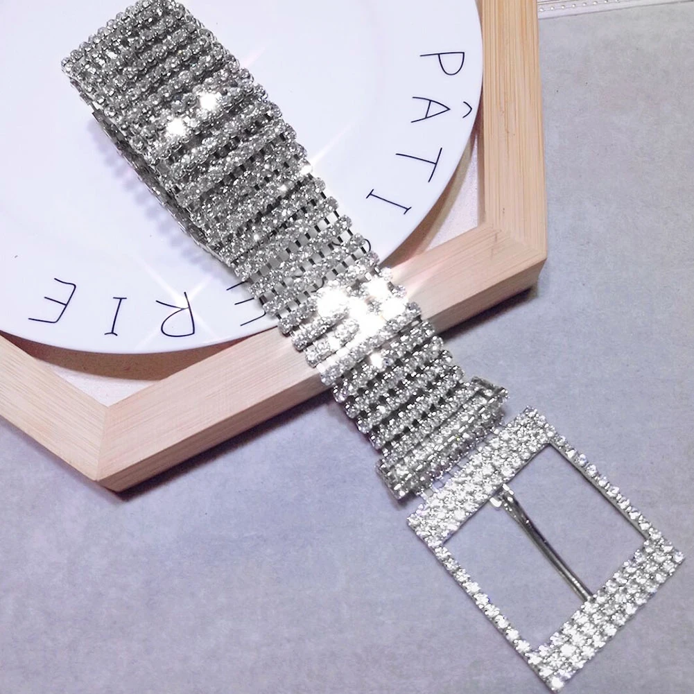 Women Full Rhinestone Crystal Diamond Belt All Match Shiny Waistband Luxury Inlaid Waist Chain
Women Full Rhinestone Crystal Diamond Belt All Match Shiny Waistband Luxury Inlaid Waist Chain