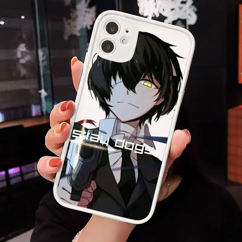 Anime Bungou Stray Dogs Phone Cases Matte transparent For White iPhone 12 Mini 11 Pro XR XS Max 7 8 Plus X Back Cover
Anime Bungou Stray Dogs Phone Cases Matte transparent For White iPhone 12 Mini 11 Pro XR XS Max 7 8 Plus X Back Cover