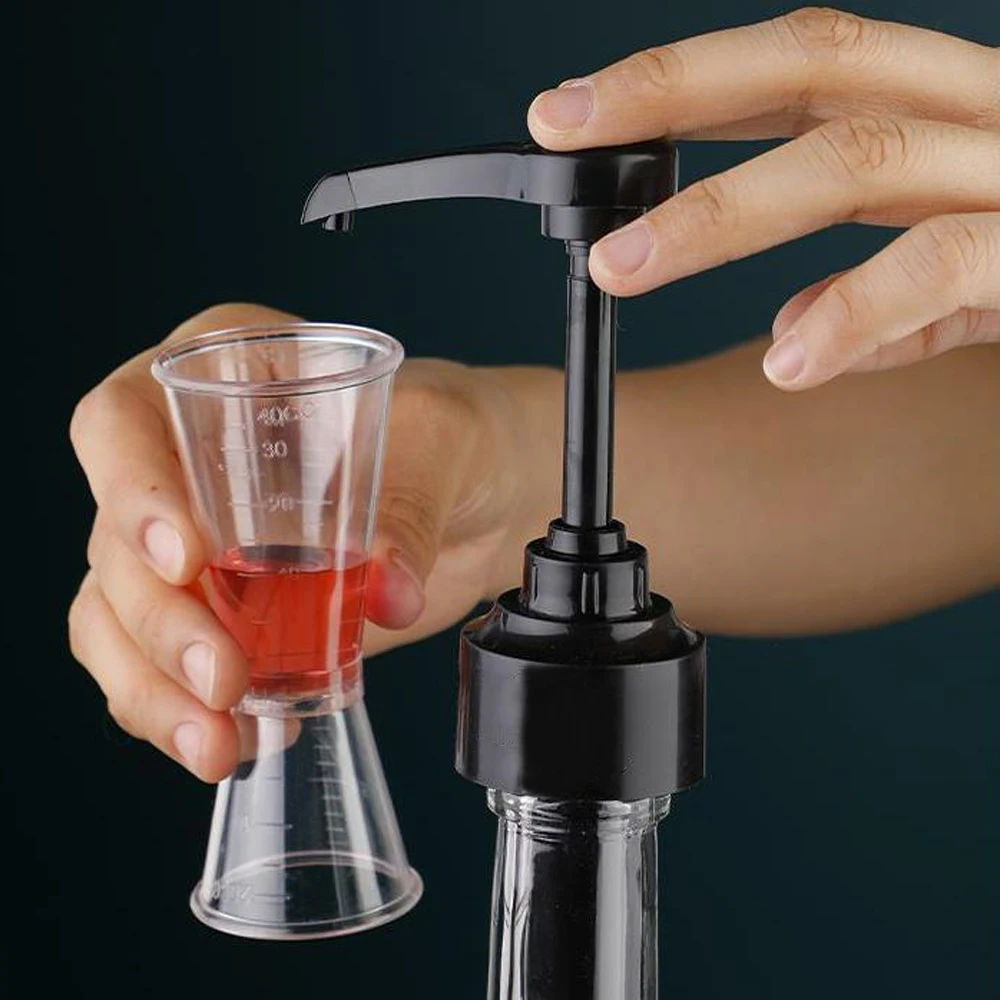 10ml Pressure Pump Head With Straw Black Liquid Dew Beverage Quantitative Bottle Pressure Mouth For Home Kitchen
10ml Pressure Pump Head With Straw Black Liquid Dew Beverage Quantitative Bottle Pressure Mouth For Home Kitchen