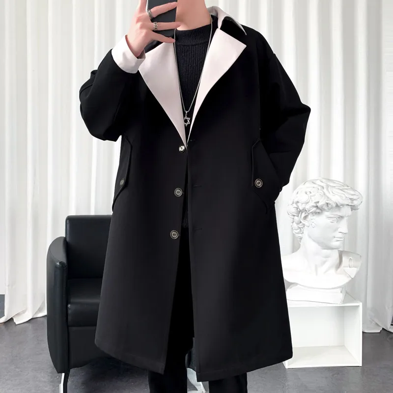 Japanese Vintage Oversized Mens Windbreaker Jackets Autumn Long British Overcoat Men Detective Trench Coat Dropshipping
Japanese Vintage Oversized Mens Windbreaker Jackets Autumn Long British Overcoat Men Detective Trench Coat Dropshipping