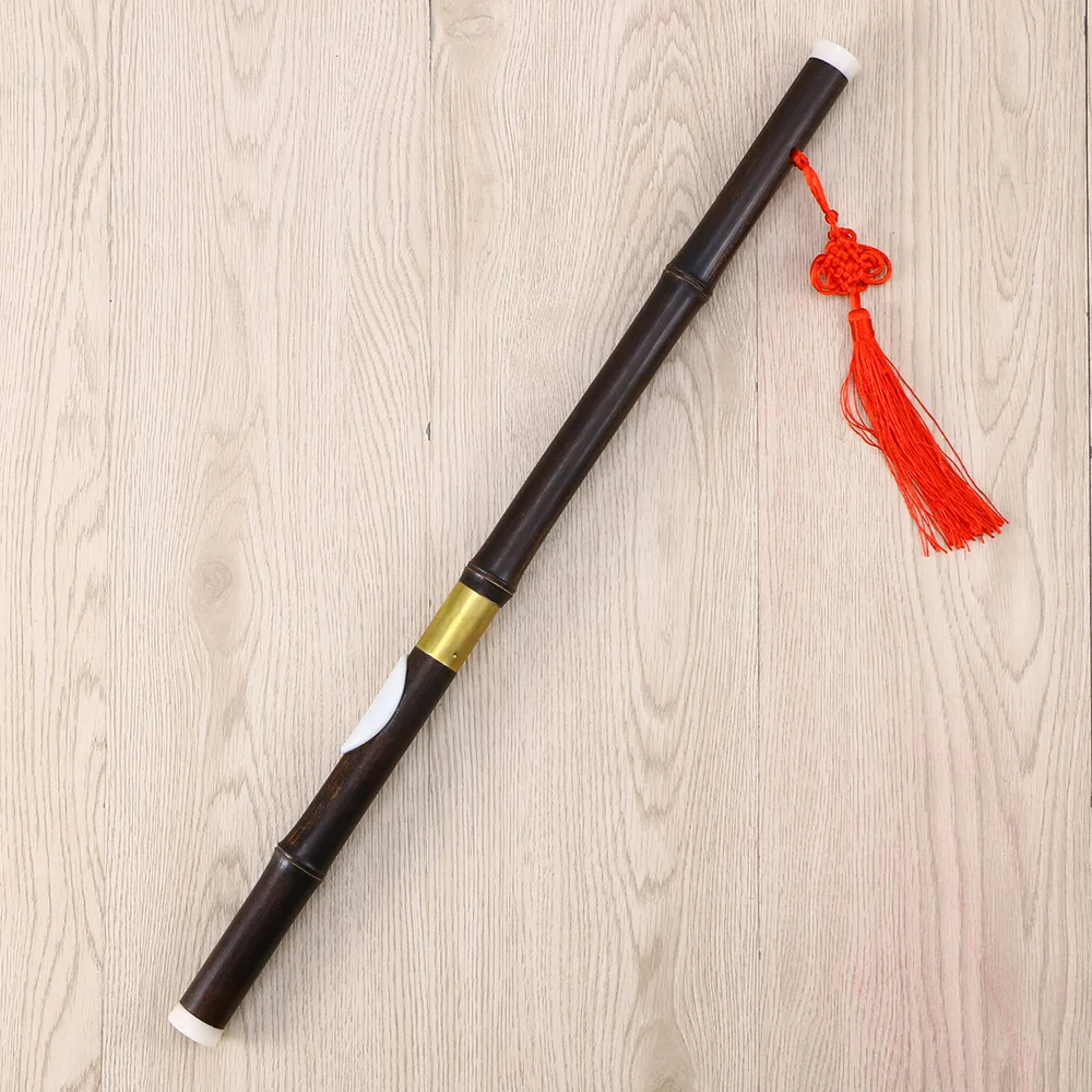 Traditional Chinese Musical Instrument Purple Bamboo Flute/Dizi 6 Holes in G Key with Double Section Box
Traditional Chinese Musical Instrument Purple Bamboo Flute/Dizi 6 Holes in G Key with Double Section Box