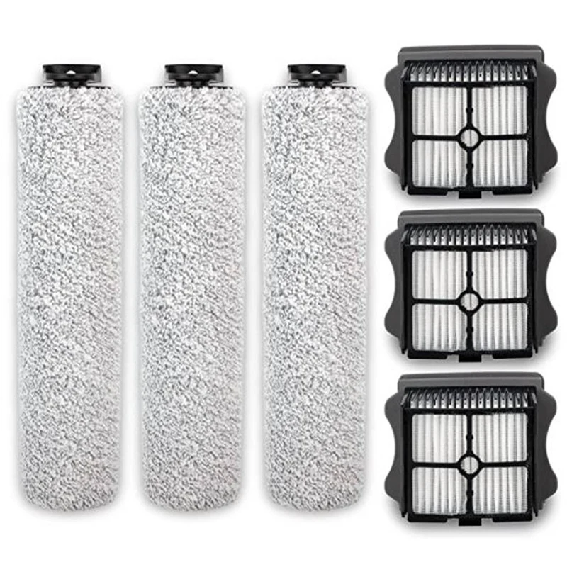 Replacement Roller Brush and Filter Kit Compatible for Tineco Floor One S3 and IFloor 3 Cordless Wet Dry Vacuum
Replacement Roller Brush and Filter Kit Compatible for Tineco Floor One S3 and IFloor 3 Cordless Wet Dry Vacuum