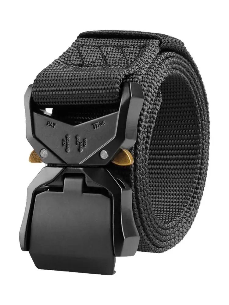 49 Inches Men Belt Powerful Lock Quick Release Nylon Military Softer Waistband For Outdoor Work Sports Daily Causal Jeans Belt
49 Inches Men Belt Powerful Lock Quick Release Nylon Military Softer Waistband For Outdoor Work Sports Daily Causal Jeans Belt
