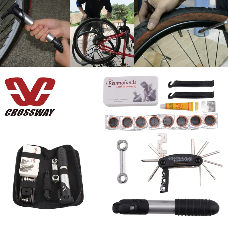 CROSSWAY Cycling Multi-tool DIY Bike Accessories Multitool Tool Kit Bicycle First Aid Outside Sport Freedom Multipurpose Repair
CROSSWAY Cycling Multi-tool DIY Bike Accessories Multitool Tool Kit Bicycle First Aid Outside Sport Freedom Multipurpose Repair