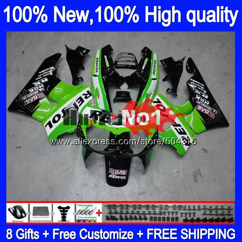 Body For HONDA CBR 893RR CBR 893 CBR900 CBR893 RR Repsol green 98MC.63 CBR900RR CBR893RR 94 95 96 97 1994 1995 1996 1997 Fairing
Body For HONDA CBR 893RR CBR 893 CBR900 CBR893 RR Repsol green 98MC.63 CBR900RR CBR893RR 94 95 96 97 1994 1995 1996 1997 Fairing