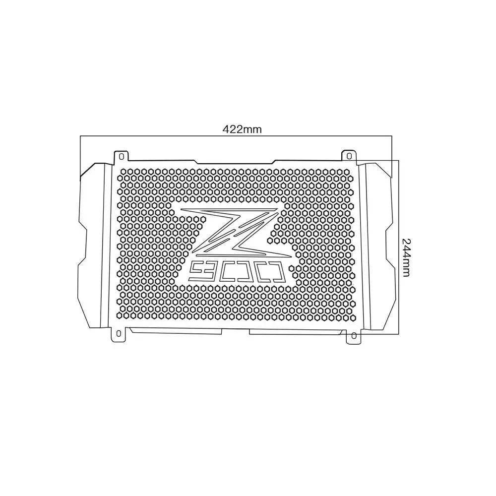 Motorcycle Accessories Radiator Grille Cover Guard for Kawasaki Z900 Z 900 2017 2018 2019
Motorcycle Accessories Radiator Grille Cover Guard for Kawasaki Z900 Z 900 2017 2018 2019