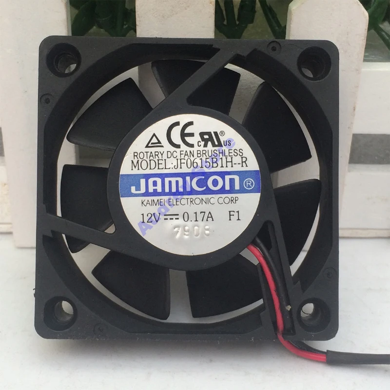 JF0615B1H-R DC12V 0.17A 6 см 6015 двойной шарикоподшипник 2-проводной Вентилятор охлаждения воздуходувка
JF0615B1H-R DC12V 0.17A 6 см 6015 двойной шарикоподшипник 2-проводной Вентилятор охлаждения воздуходувка