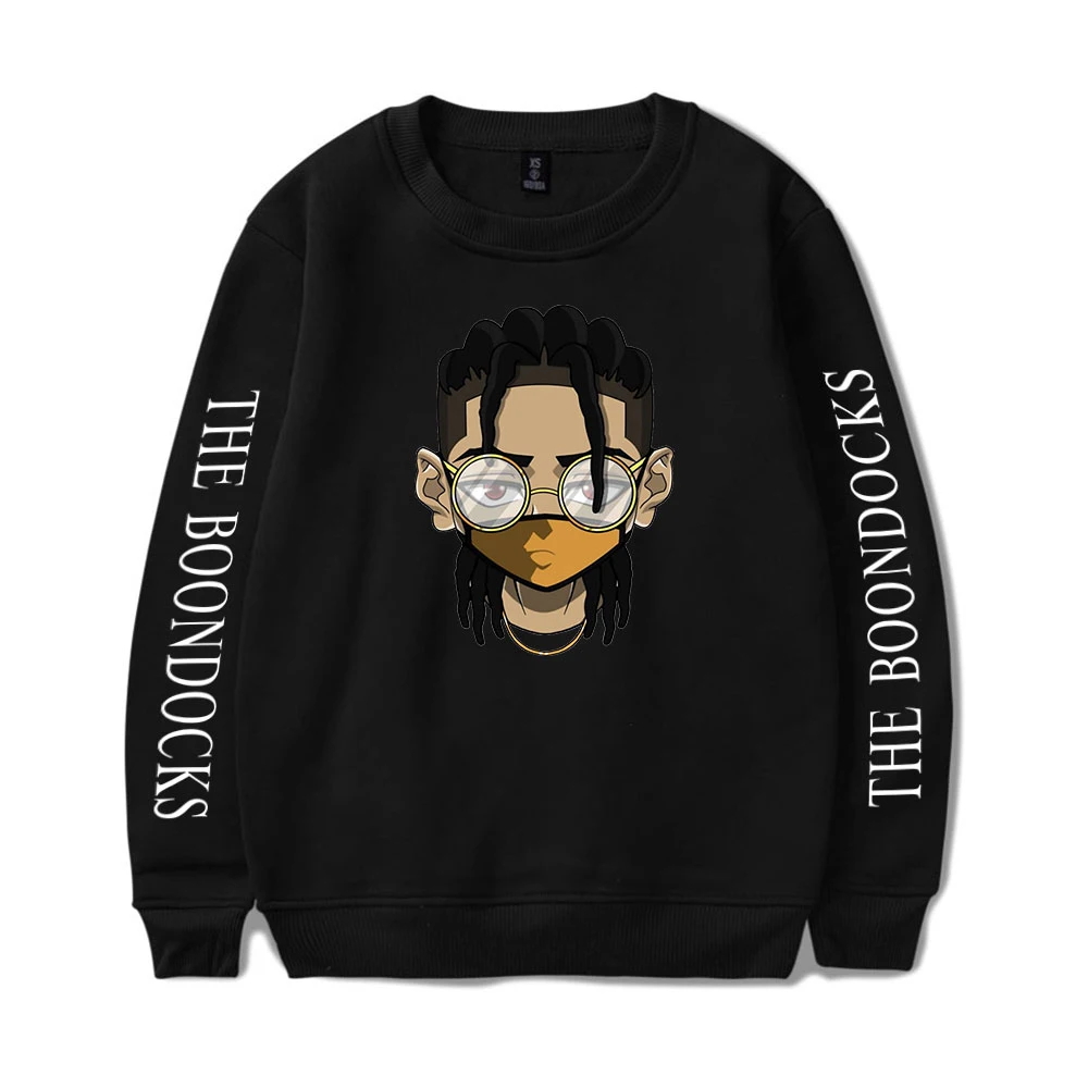 Boondocks Sweatshirt O-neck Unisex Long Sleeve Casual Sweatshirt America Cartoon Boondocks Clothes xxs-4xl 
Boondocks Sweatshirt O-neck Unisex Long Sleeve Casual Sweatshirt America Cartoon Boondocks Clothes xxs-4xl