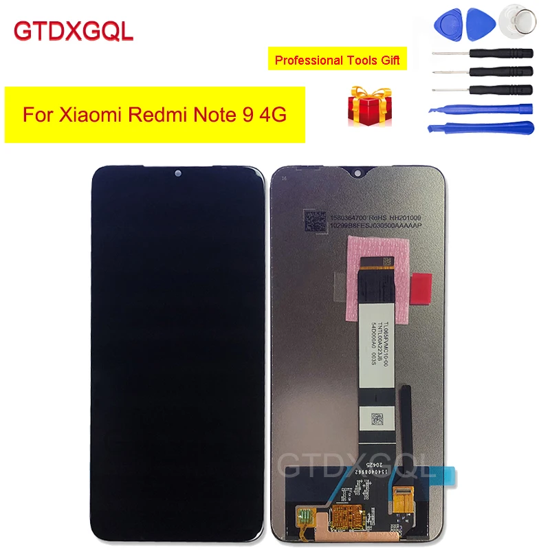 6.53" for Xiaomi Redmi Note 9 4G LCD Display Touch Screen Digitizer Assembly Sensor For Redmi Note 9 4G M2010J19SC Lcds
6.53" for Xiaomi Redmi Note 9 4G LCD Display Touch Screen Digitizer Assembly Sensor For Redmi Note 9 4G M2010J19SC Lcds