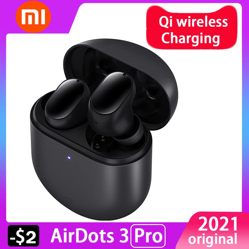 Xiaomi Redmi AirDots 3 pro Mi True Wireless 2 Bluetooth Earphone Auto Link Smart Wear Apt-X Adaptive Headset
Xiaomi Redmi AirDots 3 pro Mi True Wireless 2 Bluetooth Earphone Auto Link Smart Wear Apt-X Adaptive Headset