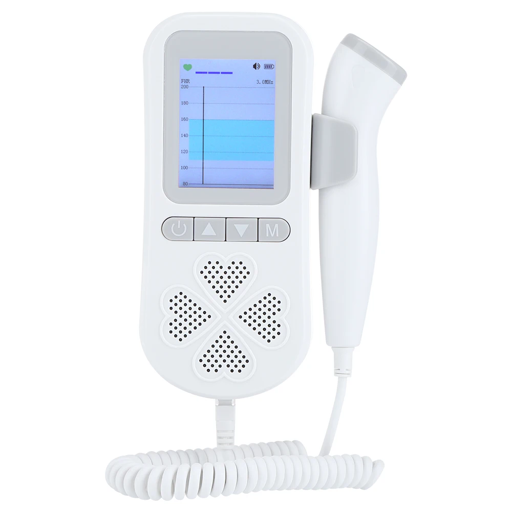 

Upgraded Portable Fetal Doppler 3.0MHz Baby Heart Rate Monitor Ultrasound Pregnancy Fetus Sonar Baby Heartbeat Detector