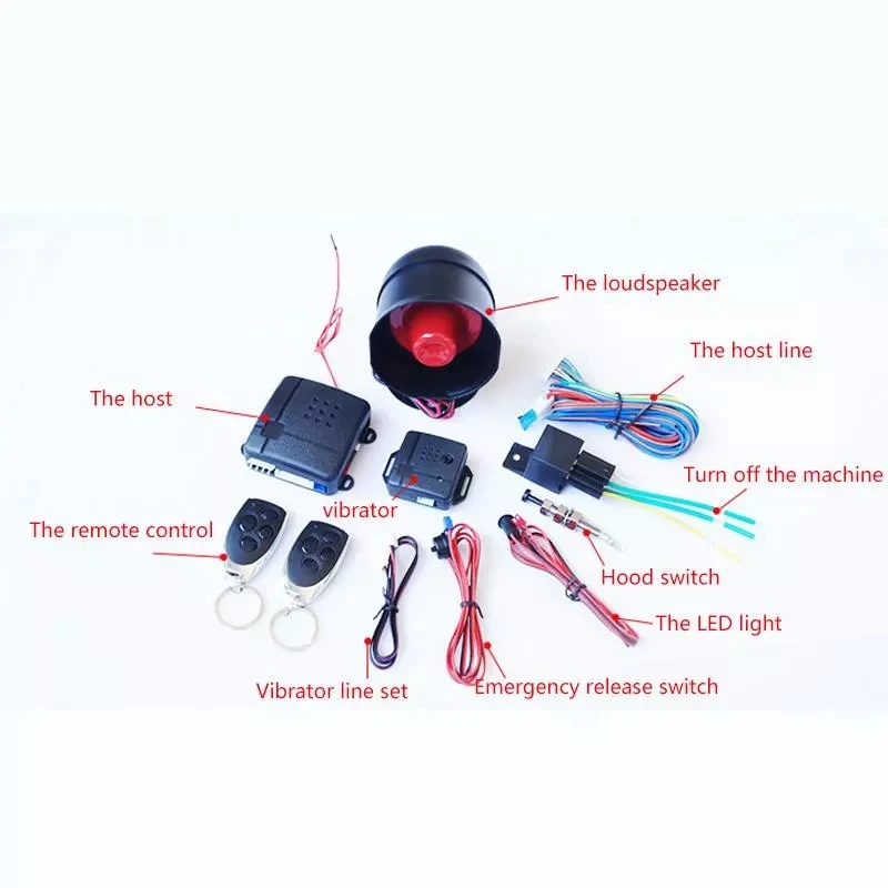 Immobilizer Car Central Locking Burglar Alarm With Horn Remote Control Security System Keyless Entry Door Lock Device Anti-Theft
Immobilizer Car Central Locking Burglar Alarm With Horn Remote Control Security System Keyless Entry Door Lock Device Anti-Theft
