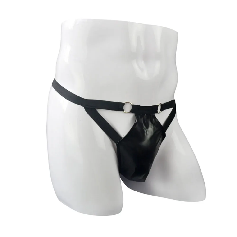 Men's Underwear Sexy Lingerie Men Jockstrap Sexy G String Thong Jock Strap Cross Open Back Faux Leather Briefs G-String Boxers
Men's Underwear Sexy Lingerie Men Jockstrap Sexy G String Thong Jock Strap Cross Open Back Faux Leather Briefs G-String Boxers