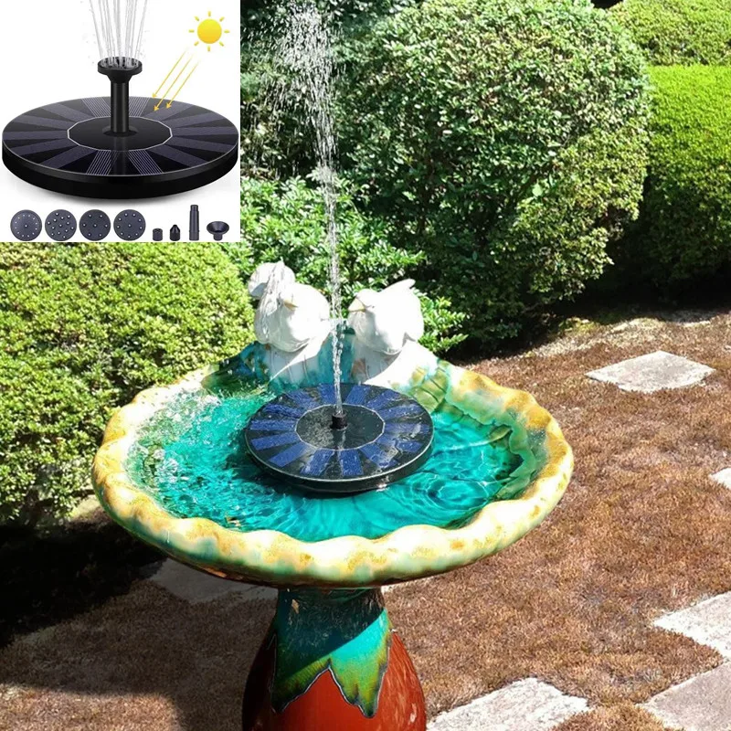 Solar Fountain Garden Patio Decor Water Fountain Floating Pond Fountain Lawn Decoration Fountain on The Sun Batteries Solar Pump
Solar Fountain Garden Patio Decor Water Fountain Floating Pond Fountain Lawn Decoration Fountain on The Sun Batteries Solar Pump