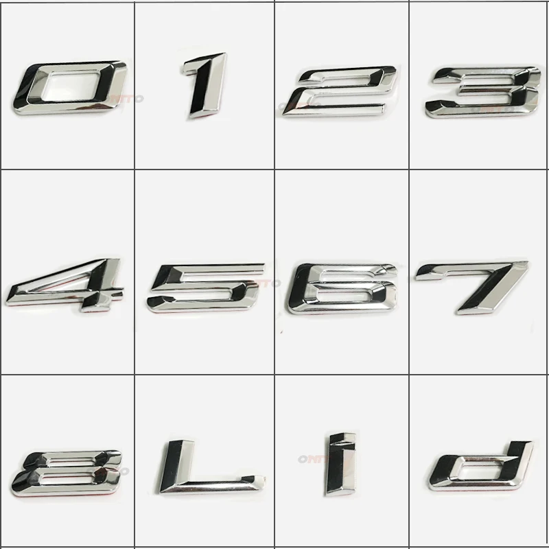10x Car Accessories Trunk Rear Emblems Badge Letters number stickers For 5 Series 520i 523i 525d 528d 530li 535li 540i 550d
10x Car Accessories Trunk Rear Emblems Badge Letters number stickers For 5 Series 520i 523i 525d 528d 530li 535li 540i 550d