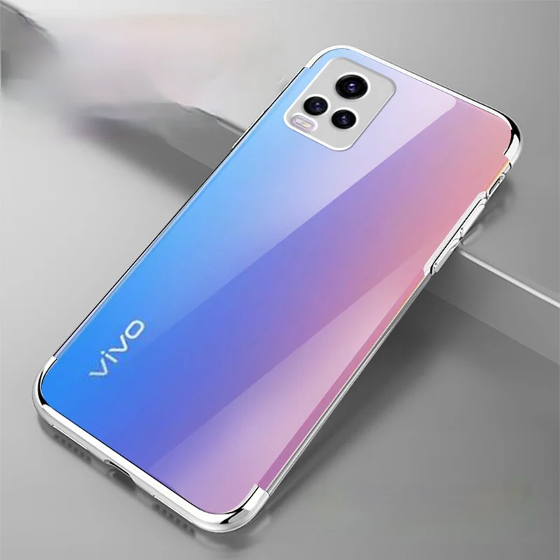 Plating Silicone Transparent Phone Case for VIVO V20 V21 SE Pro VIVOV20 V20SE V20Pro V21E Coque Soft Clear Thin Back Cover Prime
Plating Silicone Transparent Phone Case for VIVO V20 V21 SE Pro VIVOV20 V20SE V20Pro V21E Coque Soft Clear Thin Back Cover Prime