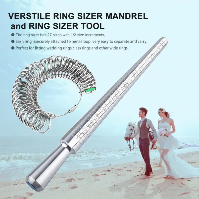 Jewellery Tools Ring Size Mandrel Stick Finger Gauge Measuring Fashion Professional DIY Jewelry Tools 1 Set
Jewellery Tools Ring Size Mandrel Stick Finger Gauge Measuring Fashion Professional DIY Jewelry Tools 1 Set