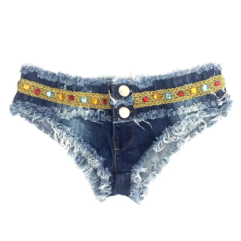 2020 New Arrivals Female Fashion Sexy Summer Women Denim Shorts Low Waists Color Diamond Ripped Night Club Sexy Denim Shorts
2020 New Arrivals Female Fashion Sexy Summer Women Denim Shorts Low Waists Color Diamond Ripped Night Club Sexy Denim Shorts
