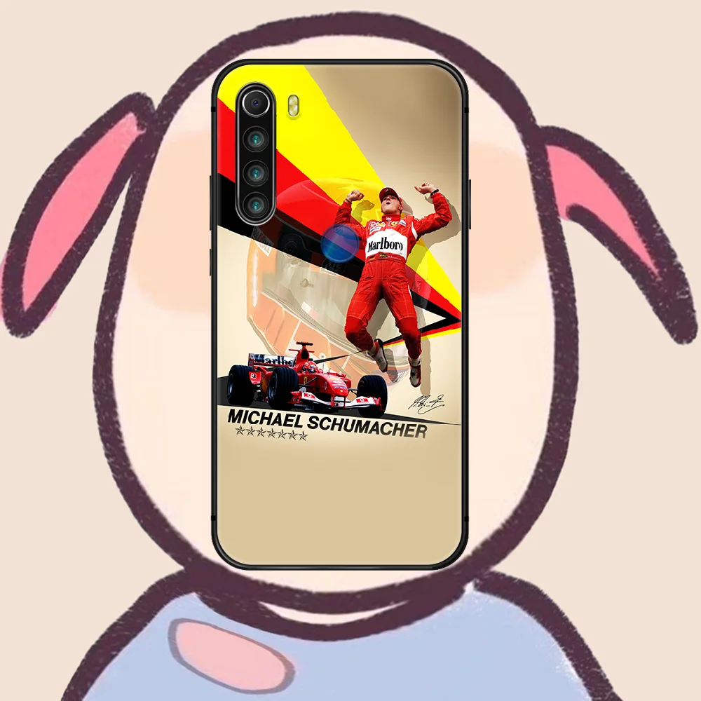 Michael Schumacher F1 Phone Case For XIAOMI Redmi Note 5 7 8 T 9 6A 7A 8A 9S K 20 30 Pro black Bumper Pretty Hoesjes Luxury
Michael Schumacher F1 Phone Case For XIAOMI Redmi Note 5 7 8 T 9 6A 7A 8A 9S K 20 30 Pro black Bumper Pretty Hoesjes Luxury