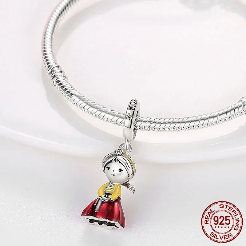 New Design Girl Pendant 925 Sterling Silver Korean Hanbok Princess Girl Charm Fit Original Pandora Bracelet S925 Fine Jewelry
New Design Girl Pendant 925 Sterling Silver Korean Hanbok Princess Girl Charm Fit Original Pandora Bracelet S925 Fine Jewelry