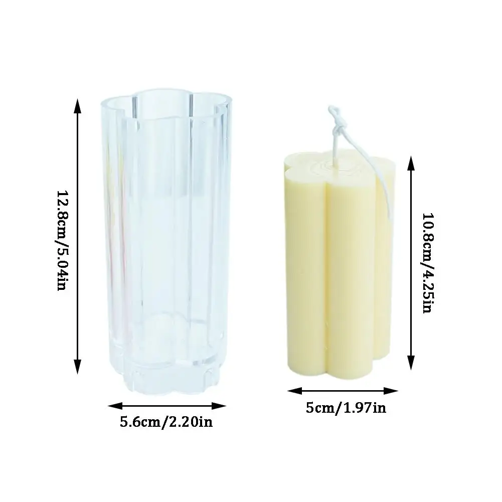 Candle Molds Clear Plastic Plum Blossom Candle Mold DIY Decorative Candle Column Mold For Making Home Party Candles Ornaments
Candle Molds Clear Plastic Plum Blossom Candle Mold DIY Decorative Candle Column Mold For Making Home Party Candles Ornaments