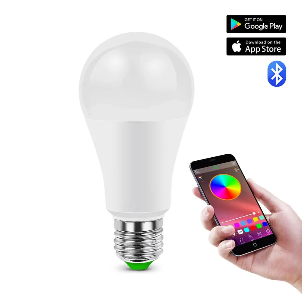 Беспроводная приглушаемая светодиодная RGB лампа для ночного освещения 5 Вт 10 15