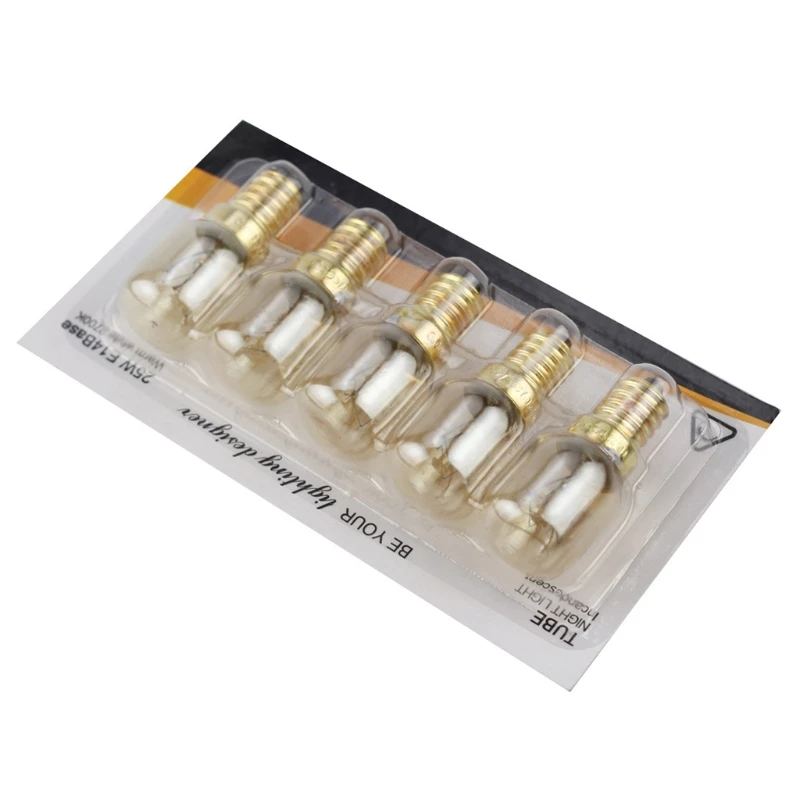 R9UD 5pcs 220V E14 300 Degree High Temperature Resistant Microwave Oven Bulb 15/25W 
R9UD 5pcs 220V E14 300 Degree High Temperature Resistant Microwave Oven Bulb 15/25W