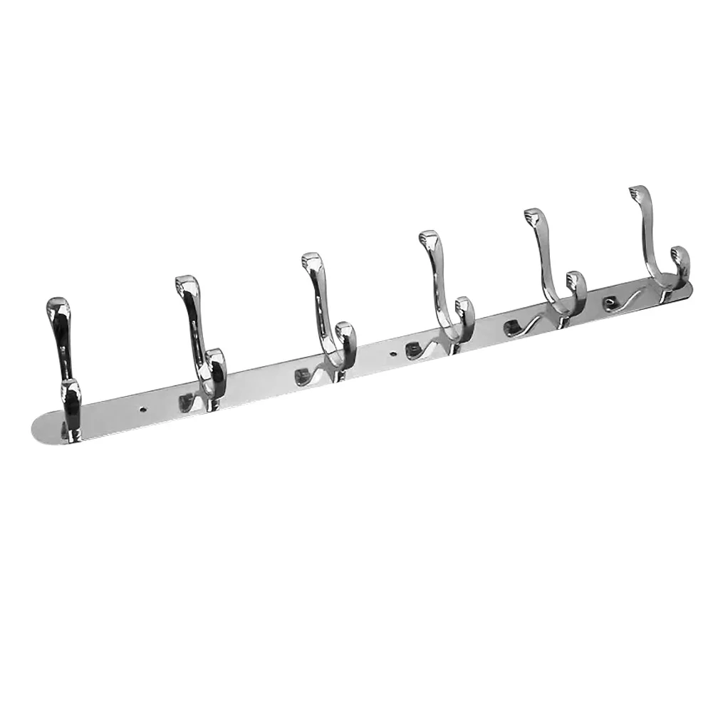 Stainless Steel Preservative Durable Hook Hanger Home Supplies Wall Mounted Multifunctional Coat Hat Rack
Stainless Steel Preservative Durable Hook Hanger Home Supplies Wall Mounted Multifunctional Coat Hat Rack