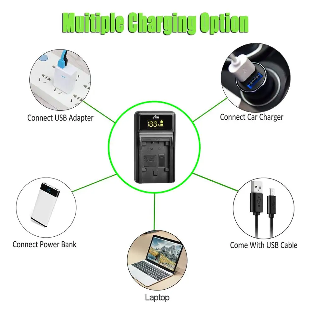 NP-FH50 NP-FH30 FH40 NP FH50 Battery + LED Charger for Sony HX1 HX100 HX200 A230 A290 A330 A390 CX100E CX500E CX520E HC9E SR11E
NP-FH50 NP-FH30 FH40 NP FH50 Battery + LED Charger for Sony HX1 HX100 HX200 A230 A290 A330 A390 CX100E CX500E CX520E HC9E SR11E