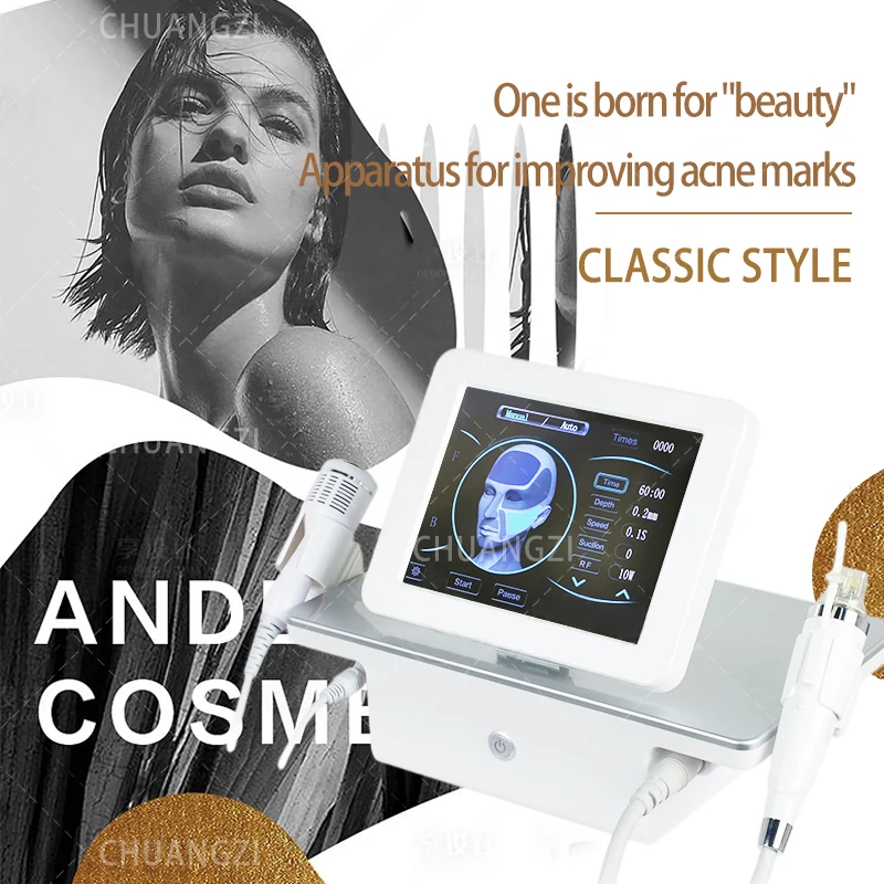 2 in 1RF Fractional Microneedle Machine, Cold Hammer, Radio Frequency, Skin Tightening, Marking Removal
2 in 1RF Fractional Microneedle Machine, Cold Hammer, Radio Frequency, Skin Tightening, Marking Removal