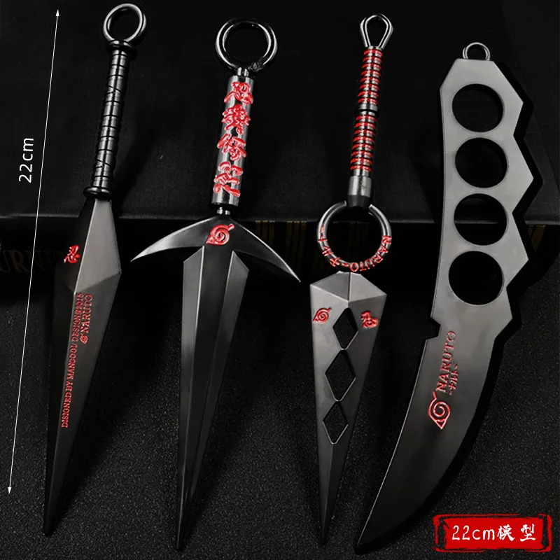 Ninja Weapon Model Anime Cosplay Anime Peripheral Props Uchiha Sasuke Weapon Kunai Shuriken Akatsuki Ninja Alloy Simulation Toy 
Ninja Weapon Model Anime Cosplay Anime Peripheral Props Uchiha Sasuke Weapon Kunai Shuriken Akatsuki Ninja Alloy Simulation Toy