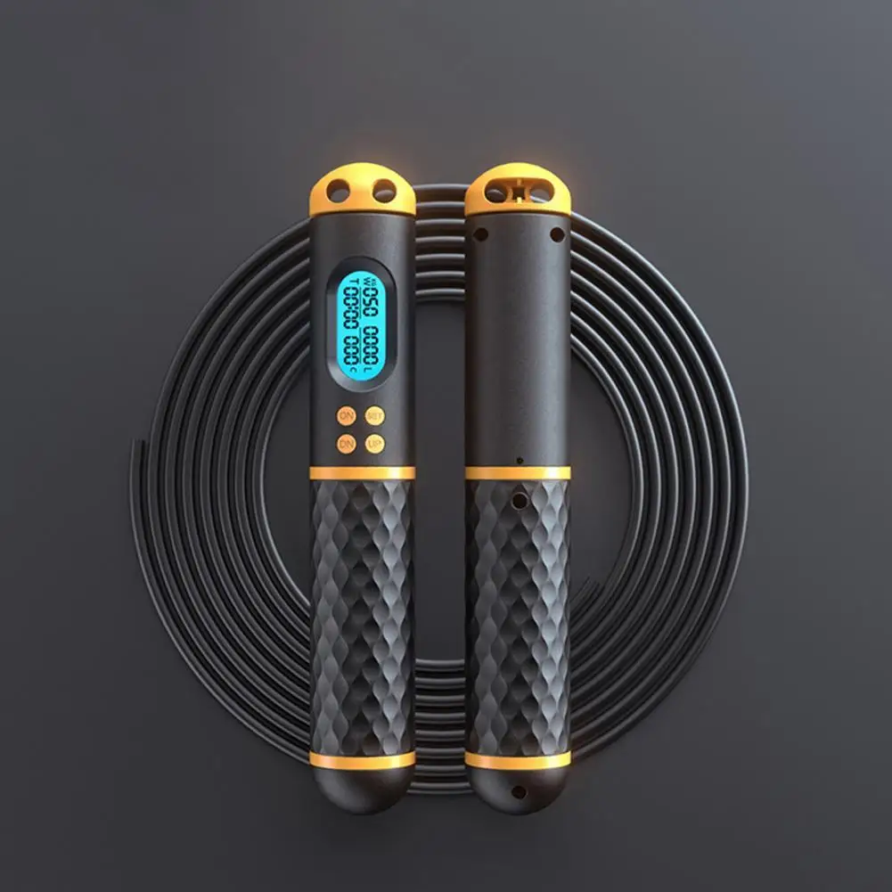 Smart Counting Jump Rope Adjustable Plastic Accurate Tangle-Free Training Skipping Rope Portable Fitness Equipment for Outdoor
Smart Counting Jump Rope Adjustable Plastic Accurate Tangle-Free Training Skipping Rope Portable Fitness Equipment for Outdoor